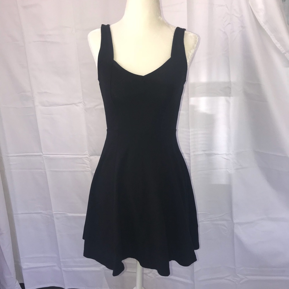 Black A-Line Express Dress
